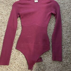 Bodysuit in Magenta